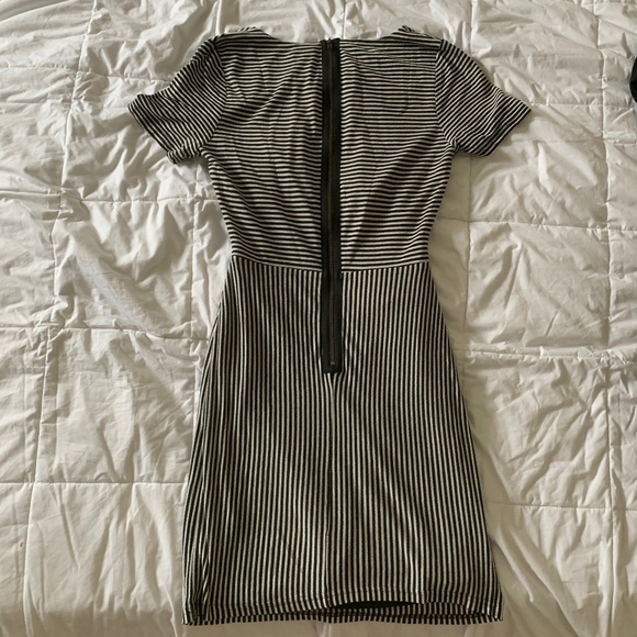 NWOT Sparkle & Fade Cut-Out Bodycon T-Shirt Dress, Xs - Picture 6 of 7